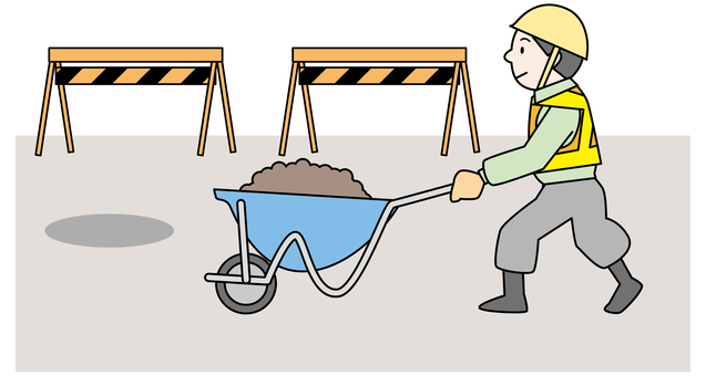 Road construction worker Road construction worker