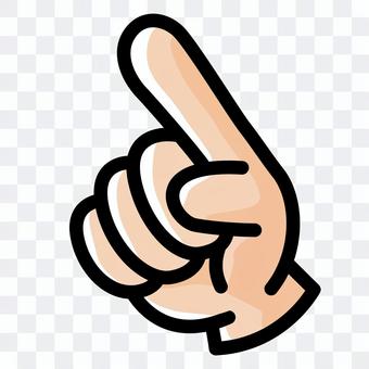 Finger mark (color) Finger mark (color)
