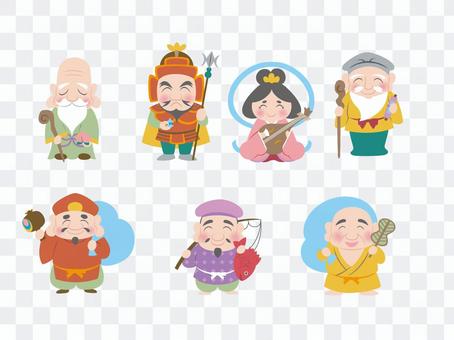 Seven Lucky Gods Seven Lucky Gods