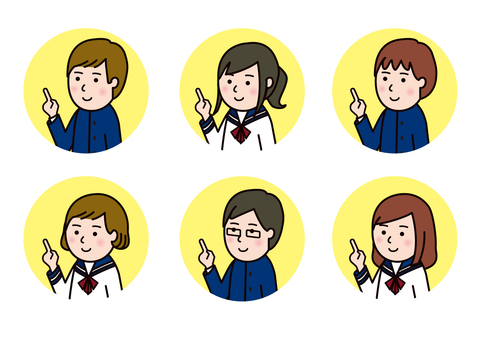 Point Sailor & Gakuran Student Color Point Sailor & Gakuran Student Color