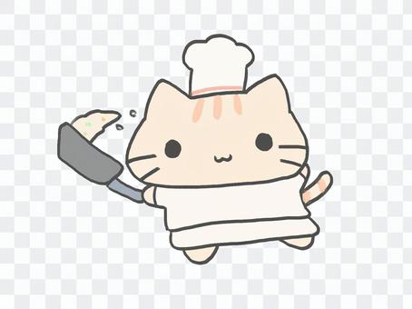 Chef cat Chef cat