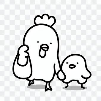 Chicken parent: Children shopping Chicken parent: Children shopping