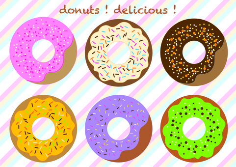 Various donuts Various donuts