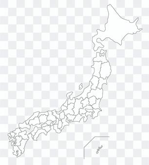 Japanese background map Japanese background map