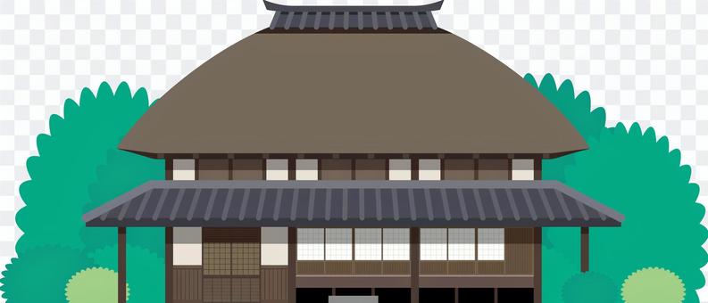 Old private house Cabin roof Country living Old private house Cabin roof Country living