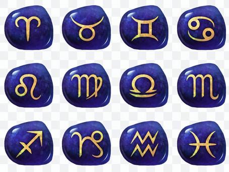 12 constellation symbol set 12 constellation symbol set
