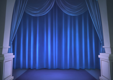 Stage curtain background illustration 03 Stage curtain background illustration 03