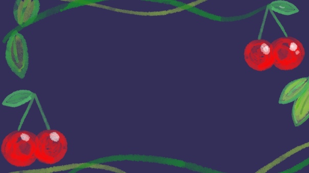 Cherry navy frame background Cherry navy frame background