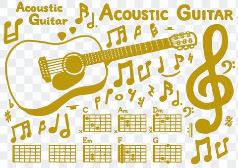 Acoustic guitar set 2 Acoustic guitar set 2