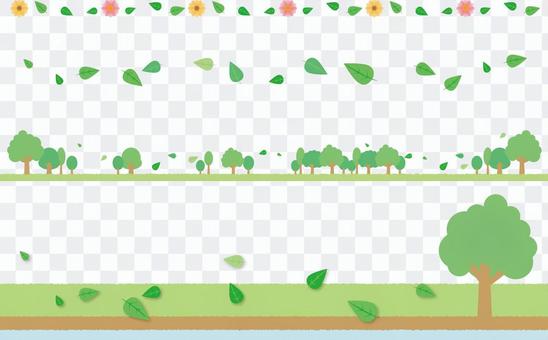 Green decorative ruling Green decorative ruling