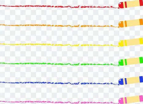 Crayon line _ simple Crayon line _ simple