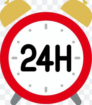 Clock 24 hours Clock 24 hours