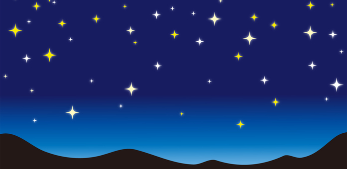 Night sky landscape material Night sky landscape material