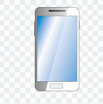 Smartphone (silver) Smartphone (silver)