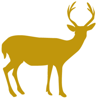 Deer _ Silhouette - 02 Deer _ Silhouette - 02