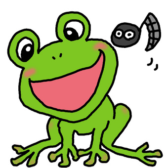 The frog 's song is good ~ The frog 's song is good ~