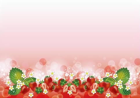 苺 Background From below 苺 Background From below