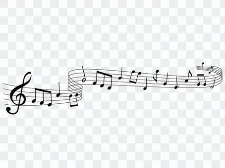 Music · Note illustration 12 · Flowing music Music · Note illustration 12 · Flowing music