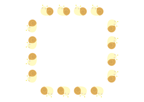5 frames_snail,無線,方形 5 frames_snail,無線,方形