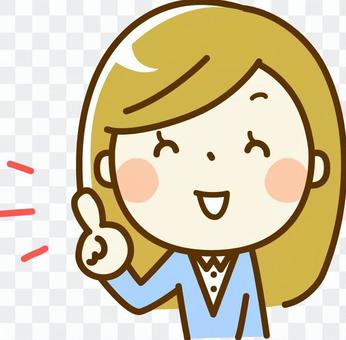 指点姿势的老师 指点姿势的老师