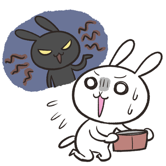 Rabbit targeted at the wallet Rabbit targeted at the wallet