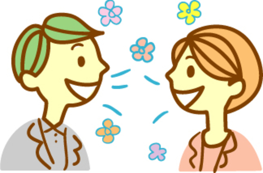 A fresh breath female and male A fresh breath female and male