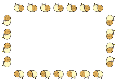 16 frames_snail,帶線條,矩形 16 frames_snail,帶線條,矩形
