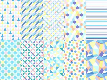 Geometric seamless pattern (light) Geometric seamless pattern (light)