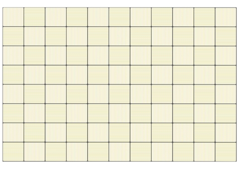 Uneven tile wallpaper (ivory) Uneven tile wallpaper (ivory)