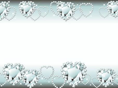 Diamond Heart Jewel's glittering frame Diamond Heart Jewel's glittering frame