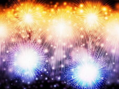 Colorful summer fireworks background / wallpaper frame 5 Colorful summer fireworks background / wallpaper frame 5