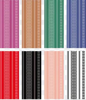 Hakata weave pattern Hakata weave pattern