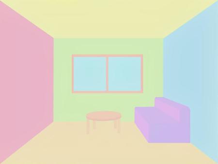 Colorful living room Colorful living room
