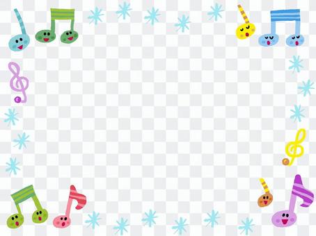 Musical frame Musical frame