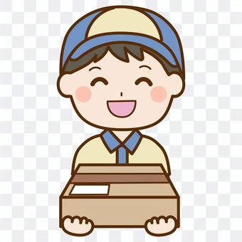 Deliveryman's old man Deliveryman's old man