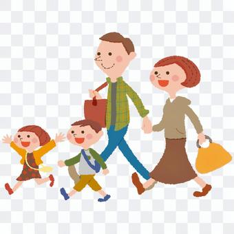 Go out with family Go out with family
