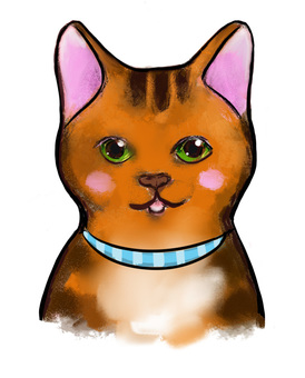Cat face Cat face