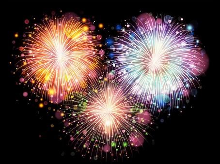 3 colorful summer fireworks background, wallpaper, frame 3 colorful summer fireworks background, wallpaper, frame