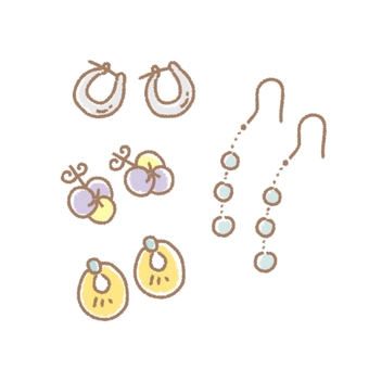 Set of earrings Set of earrings