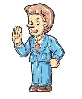 Western-style businessman Western-style businessman