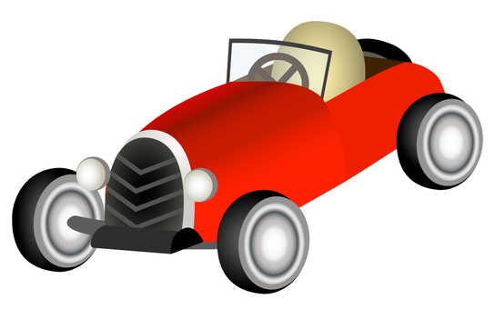 Classic car illustration Classic car illustration