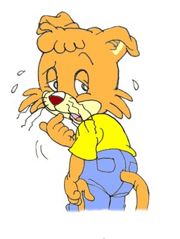 Anthropomorphic cat pose Anthropomorphic cat pose