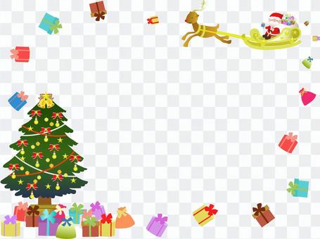 Present and tree frame Present and tree frame