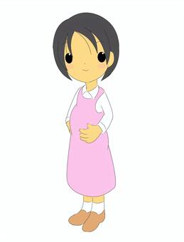 Pregnant woman Pregnant woman