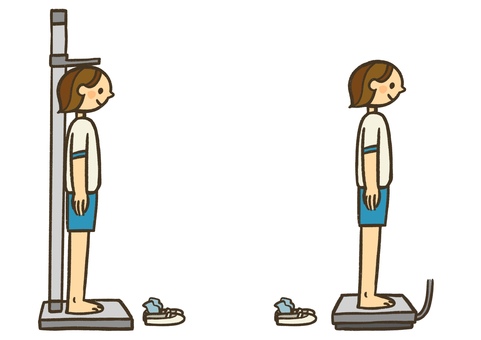 Body measurement: barefoot version Body measurement: barefoot version