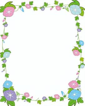 Morning glory frame Morning glory frame