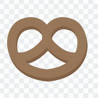 Pretzel, cocoa Pretzel, cocoa