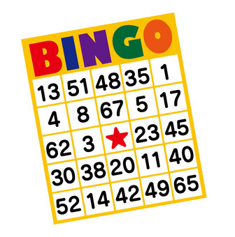 Bingo card Bingo card