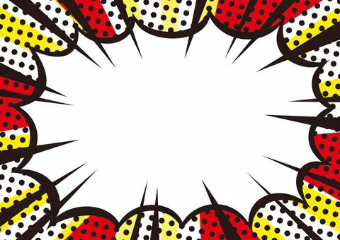 American comic style speech bubble_11 American comic style speech bubble_11