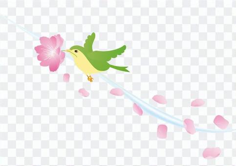 Peach blossoms and birds 2 Peach blossoms and birds 2